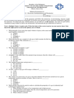 Pneumatics and Hydraulics Exam