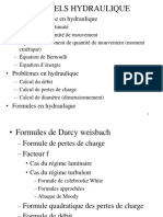 Chap 4 A Rappels Hydrauliques Cours