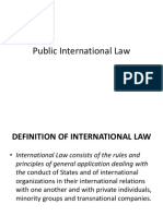 Public International Law