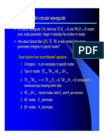 Mode Theory For Circular Waveguide