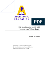 Adult Basic Education