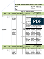 Individual Performance Commitment and Review Form (Ipcrf) For Teacher I-Iii