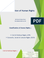 Classification of Human Rights