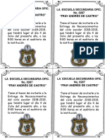 Invitaciones Mejores Promedios