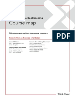 Introduction To Bookkeeping FA1 Course Map