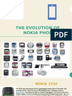 The Evolution of Nokia Phone'S