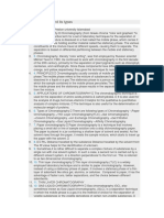 Chromatography and Its Types