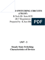 PSC - UNIT-3-Switching Characterstics of Devices