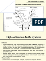 Hi Sulfidation 