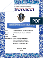 Administracion Endovenosa