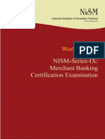 NISM Series IX Merchant Banking Workbook February 2019 PDF