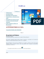 CLASE 1 Escritorio de Windows