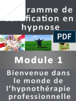 Module 1 Bienvenue Dans Le Monde de L Hypnothe Rapie Professionnelle