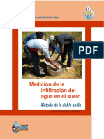 Medición de La Infiltración Del Agua en El Suelo: Oscar Delgadillo, Luís Pérez