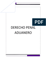 Derecho Aduanero