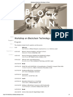 A Blockchain Workshop