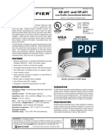 SD-651 and CP-651: Low-Profile Conventional Detectors