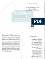 Bernstein - La Reestructuración de La Teoría Social y Política, Capítulo 1