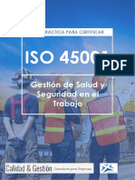 Guía Práctica para Certificar Iso 45001