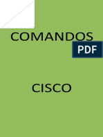 Comandos Switch y Router Cisco