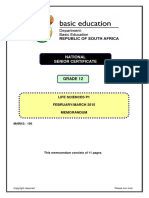 Life Sciences p1 Feb March 2015 Memo Eng PDF