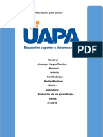 Tarea 4 de Evaluacion de Los Aprendizajes