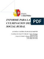 Informe Final Del Año Rural Enfermeria