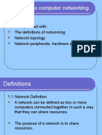 1 Introduction To Computer Networking