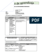 Sesion de Aprendizaje de Com-Julio