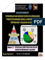 Módulo 2 - Estrategias Competitivas para Reducir Costos de Perforacion y Voladura (27-May-16)