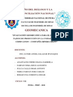 Geomecanica - Trabajo Final PDF