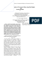 Optimum Coordination of Overcurrent Relays Using Dual Simplex and Geneticalgorithm S