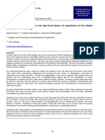 Pursuing Added Value in The Irish Agri Food Sector: An Application of The Global Value Chain Methodology