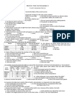 TOS - SCIENCE 4th Grad. Questionnaire