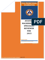 2015 Aviation Machinismate Reviewer