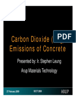 Carbon Dioxide Emissions of Concrete