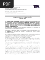 Pautas para Un Trabajo de Investigación