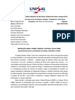 INSTRUÇÃO GERAL SOBRE O MISSAL E ESTUDO 106 DA CNBB: Apontamentos para A Constituição Do Espaço Celebrativo Cristão