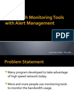 Bandwidth Monitoring Tools With Alert Management: Loo Kar Chung Tp012661