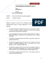 Informe Retiro de Equipos Apagados PDF