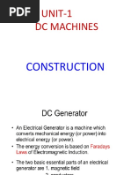 UNIT-1 DC Machines: Construction