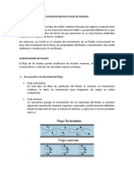 Clasificación de Flujos de Fluidos