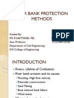 Subin. RIVER BANK PROTECTION METHODS