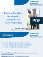 Diapositivas Evaluacion Fisioterapeutica