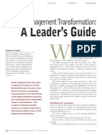 Supply Chain Transformation - A Leader's Guide