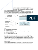 Reynolds Number Theory