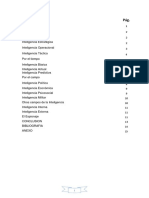 Clasificación de La Inteligencia