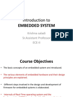 Introduction To: Embedded System