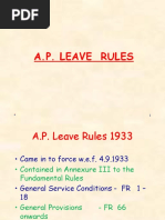 AP Leave Rules