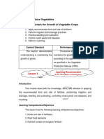 Module 5. Maintain The Growth of Crops